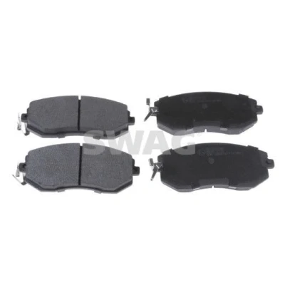 Abbildung von SWAG 33 10 6398 Bremsbelagsatz Vorderachse mit akustischer Verschleißwarnung SUBARU: Forester III, IV, XV I, TOYOTA: GT86 Coupe