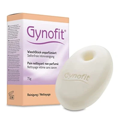 Abbildung von Gynofit WaschStück unparfümiert 75g Pflegende Intimreinigung ohne Plastik und Mikroplastik