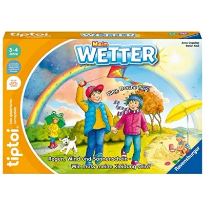 Abbildung von Ravensburger Tiptoi MEIN Wetter Puzzle für Kinder, Größe: One Size, Mehrfarbig