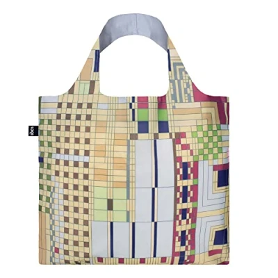 Abbildung von LOQI F.Lloyd Old Fashion Windows Tasche, bunt, Art Deko