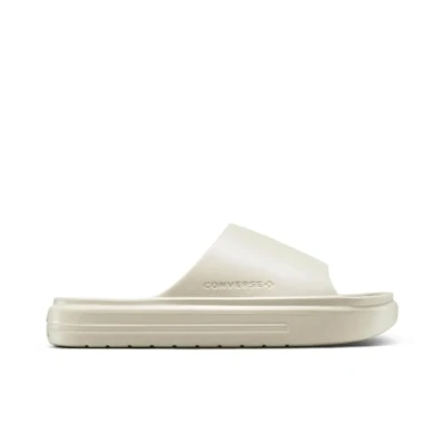 Abbildung von Converse Unisex Essentials Slide Seasonal Color, Papyrus/Papyrus/Papyrus, 14 US Women/12 Men