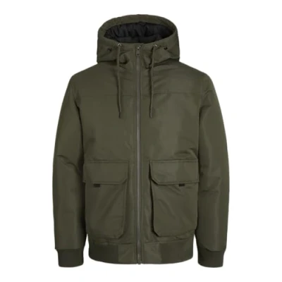Abbildung von Jack &amp; Jones Jjconstruct Winterjacke, Herren, Größe: Large, Mottled olive