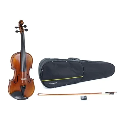 Abbildung von GEWA Violine, Violingarnitur Serie Maestro 2 VL 4, 4/4 Spielfertig inkl. Formetui, Massaranduba Bogen und Il Cannone Saiten