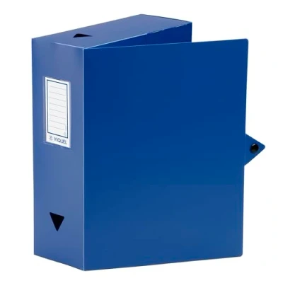 Abbildung von Viquel Class Doc Heftbox Polypropylen, Rücken 100 mm blau