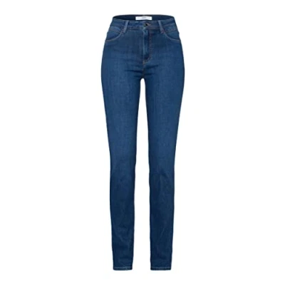 Abbildung von BRAX Style Shakira SLIM FIT MIT Normaler LEIBHÖHE Jeans Skinny Fit, Damen, Größe: 34xR, Slightly used regular blue