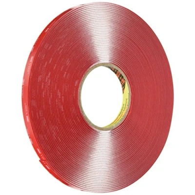 Abbildung von 3M VHB Klebebänder, 4918 F, 12 mm x 16,5 m, 2 mm, Transparent, Schutzabdeckung: Folie (6 er Pack)