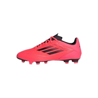 Abbildung von adidas Performance F50 CLUB Flexible Ground Fußballschuh Nocken, Herren, Größe: 42 2/3, Turbo/aurora black/platin metallic Schuhe