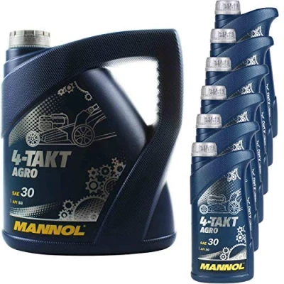 Abbildung von 10 Liter Orignal MANNOL Motoröl SAE 30 4 TAKT AGRO API SG 11191935