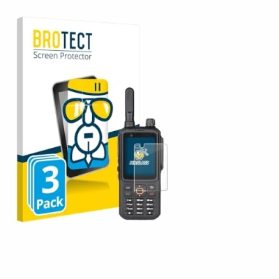 Abbildung von BROTECT Schutzglas für Inrico T320 (3 Stück) Schutzfolie Panzer Folie Glas [Extrem Kratzfest 9H, Anti Fingerprint, Ultra Transparent]