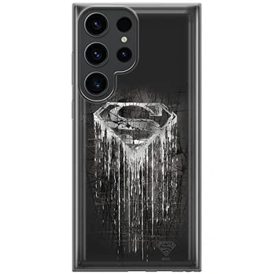 Abbildung von ERT GROUP Handyhülle für Samsung S23 Ultra Original und offiziell Lizenziertes DC Muster Superman 003 optimal an die Form des Handy angepasst, hülle aus TPU