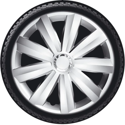Abbildung von AutoStyle PP 5183 Radblenden 13Zoll silber