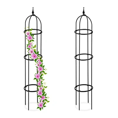 Abbildung von relaxdays Rankhilfe 130 cm 2er Set