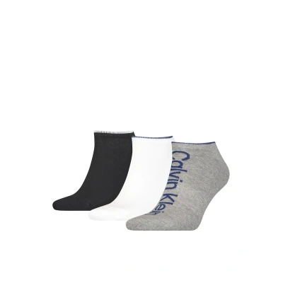 Abbildung von Calvin Klein Underwear Sneaker Athleisure 3 PACK Unisex Füßlinge, Herren, Größe: One Size, Mid grey