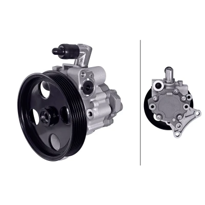 Abbildung von HELLA 8TL 359 003 431 Hydraulikpumpe hydraulisch 128 123 MERCEDES BENZ: E Klasse Limousine, Coupe, C Coupe