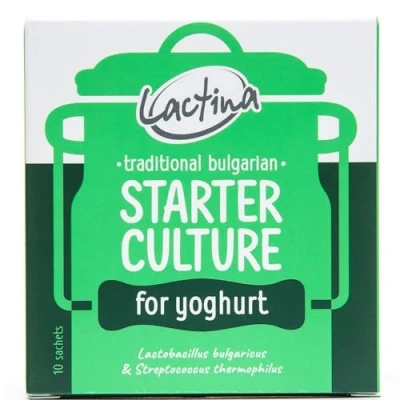 Abbildung von Bulgarisches Joghurtferment Starterkulturen für 10 Liter Naturjoghurt zum Selber Machen Naturale Joghurtkulturen Lactobacillus Bulgaricus