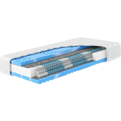 Abbildung von Hn8 Schlafsysteme Taschenfederkernmatratze &quot;XXL Gelstar T 1000&quot;, 25 cm hoch, Raumgewicht: 38 kg/m3, (1 St., 1 tlg.)