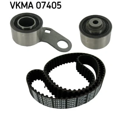 Abbildung von SKF VKMA 07405 Zahnriemensatz 118 mit abgerundetem Zahnprofil LAND ROVER: Defender SUV