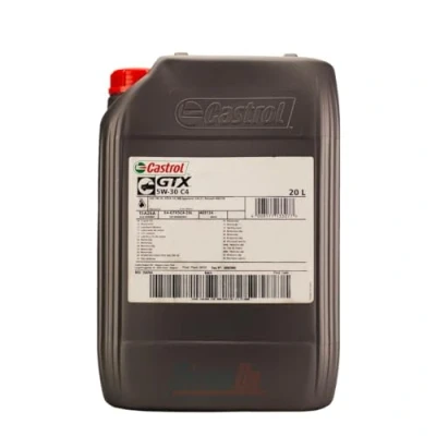 Abbildung von Castrol GTX C4 5W 30 20l Motoröl 15A26A RENAULT: Talisman Limousine, CLIO 3, TWINGO 2, MERCEDES BENZ: C Klasse T modell, A Klasse, Limousine
