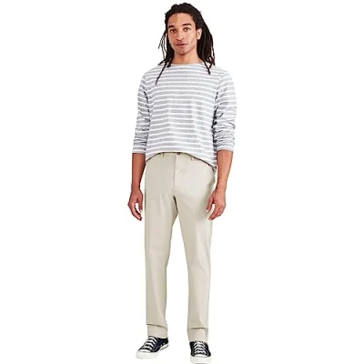 Abbildung von Dockers Smart FLEX SLIM Motion Chino, Herren, Größe: 32x30, Sahara khaki