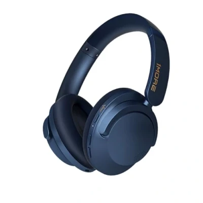 Abbildung von 1MORE SonoFlow Pro Over Ear Kopfhörer Kabellos, LDAC Hi Res Wireless Audio, Active Noise Cancelling, 100H Spielzeit, Schnellladung, 3.5MM Kabel, Bluetooth 5.4, KI Anruf Geräuschunterdrückung (Blau)