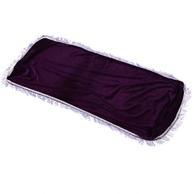 Abbildung von Klaviertastatur Abdeckung, Piano Klavier Abdeckung Keyboard Staubschutz Samt Dekohülle Cover für 61/88 Tasten (Violett, 66 Tasten)