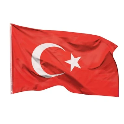 Abbildung von PHENO FLAGS Flagge Türkei 90 x 150 cm Türkische Fahne Bayrak Türkiye Bayragi (Hissflagge für Fahnenmast), Inkl. 2 Messing Ösen