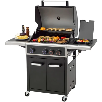 Abbildung von Tepro Gasgrill &quot;Seattle 3 PLUS&quot;, BxTxH: 128x63x114 cm