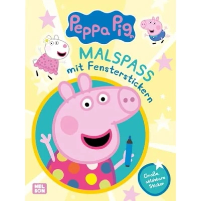 Abbildung von Peppa Wutz Mitmachbuch: Malspaß Mit Fensterstickern: 10 selbstklebenden, wiederverwendbaren Stickern Für Kinder ab 3 Jahren