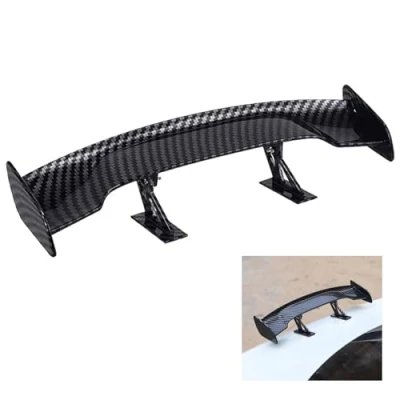 Abbildung von JOYOLA Universal Auto Mini Spoiler Wing, Heckflügel, Schwanz Flügel, Heckspoiler Flügel Ohne Perforation Kann für Dekoration, Fahrzeugstabilität