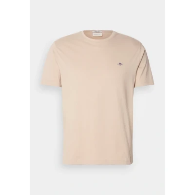 Abbildung von GANT Shield Tshirt basic, Herren, Größe: Large, Dry sand
