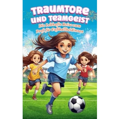 Abbildung von Traumtore und Teamgeist: die Lebhafte Reise zum Profi für Fußballheldinnen: Mut, Teamgeist Tore: Ein inspirierendes Fußballbuch über Kraft von innerer Stärke gemeinsamem Erfolg