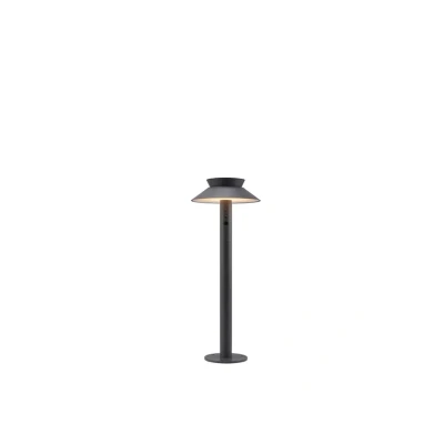 Abbildung von LED Solar Wegeleuchte Justina, Bewegungsmelder, anthrazit