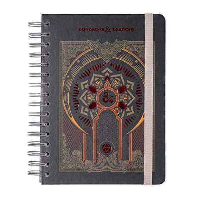 Abbildung von Grupo Erik Bullet Journal Notizbuch Dungeons and Dragons Hard Cover Notizblock A5 Ringbuch Dotted Tagebuch