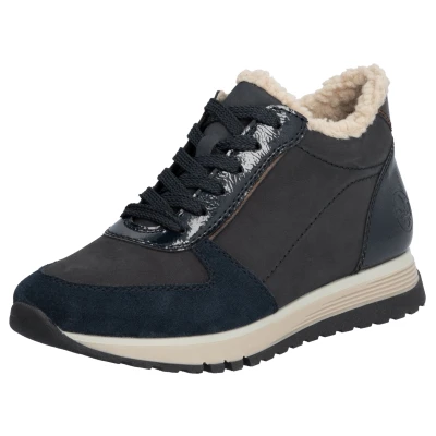 Abbildung von Rieker Sneaker, Freizeitschuh, Halbschuh, Schnürschuh mit Soft Einlage