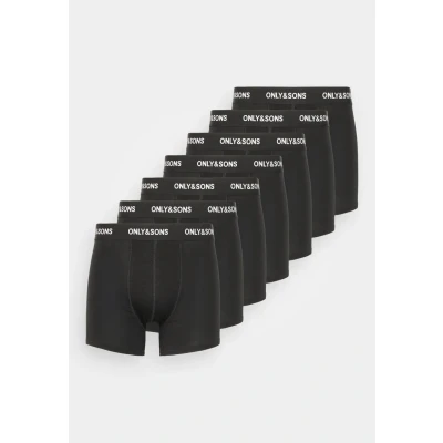Abbildung von Only &amp; Sons Onsfitz 7 PACK Boxerbriefs, Herren, Größe: Small, Black