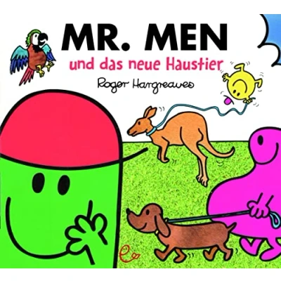 Abbildung von Mr. Men und das neue Haustier (Mr. Little Miss)