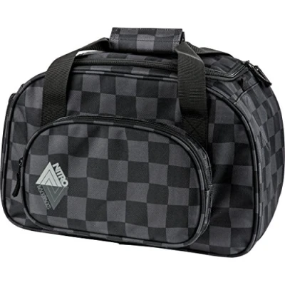 Abbildung von Nitro Sporttasche Duffle Bag XS, Schulsporttasche, Reisetasche, Weekender, Fitnesstasche, 40 x 23 cm, 35 L, 1131 878019_ Checker