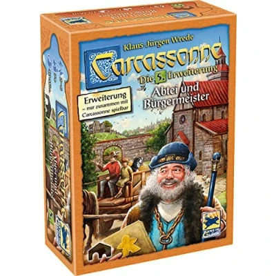 Abbildung von Carcassonne Abtei &amp; Bürgermeister, Brettspiel