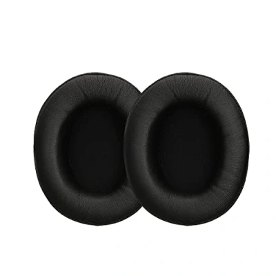 Abbildung von kwmobile 2X Ohrpolster kompatibel mit Kingston HyperX Cloud Stinger/Cloud Stinger S/Cloud Core/Cloud Mix Polster Kopfhörer aus Kunstleder für Over Ear Headphones