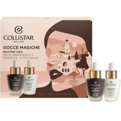 Abbildung von Collistar set Magic Drops Face 30ml + Protective 1