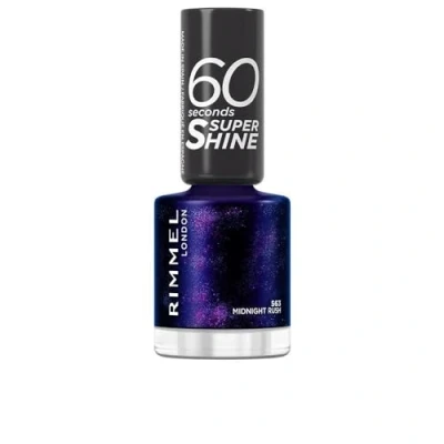 Abbildung von Rimmel 60 Seconds Super Shine Nagellack 563 Midnight Rush