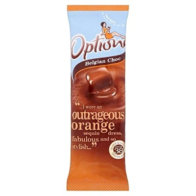 Abbildung von Optionen Outrageous orange Instant Hot Chocolate Drink (11 g) Packung mit 2