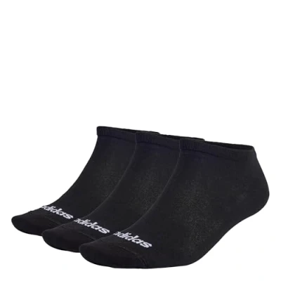 Abbildung von adidas Unisex Kinder Socken T Lin Low 3P, Black/White, IC1299, KXL