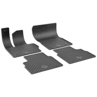 Abbildung von WALSER RubberLine 50860 Fußmattensatz Gummi vorne und hinten 4 schwarz