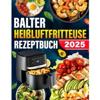 Abbildung von Balter Heißluftfritteuse Rezeptbuch: die besten und leckersten Rezepte Für Heißluftfritteuse. jede Gelegenheit jeden Anlass das richtige Rezept
