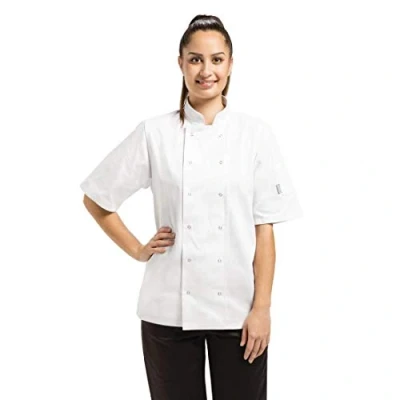 Abbildung von Odzież Whites Chefs A211 M Vegas Chef kurtka, krótki rękaw, biała