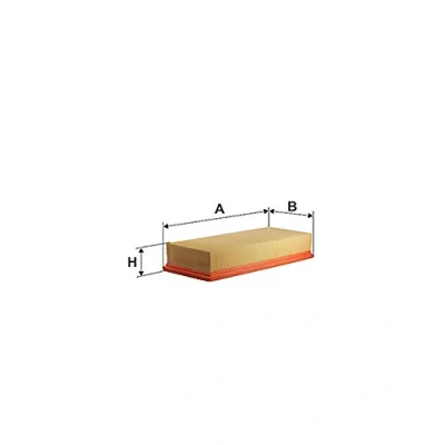 Abbildung von MAGNETI MARELLI 153071762348 Luftfilter 69 213 254 eckig Filtereinsatz AUDI: A6 C5 Avant, A4 B5 Limousine, Avant