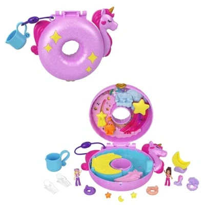 Abbildung von Polly Pocket Sparkle COVE Adventure Schatulle Wasserspielzeug für Kinder, Größe: One Size, Multicolor