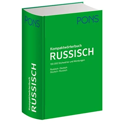 Abbildung von PONS Kompaktwörterbuch Russisch: 130.000 Stichwörter und Wendungen Russisch / Deutsch