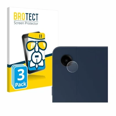 Abbildung von BROTECT Schutzglas für Samsung Galaxy Tab A9 Plus WiFi (NUR Kameraschutz) (3 Stück) Schutzfolie Panzer Folie Glas [Extrem Kratzfest 9H,